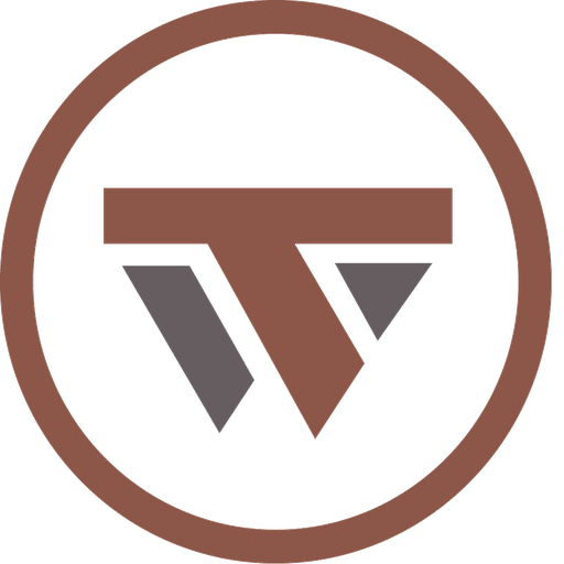 Logo circolare TECH WOOD fornito dall’utente